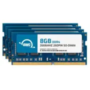 OWC 32GB (4 x 8GB) PC21300 DDR4 2666MHz 260pin SO-DIMMs Memory Ram Upgrade