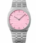 GUCCI 25H YA163410 Pink Quartz Women's Watch New in Box