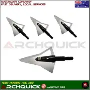 3/6x Archery Hunting Broadheads - 2 Blade 125grain Compound bow Recurve Bow