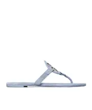 Tory Burch Miller Logo Applique Sandals US6,US8.5,US9.5,US11,US6.5,US7.5,US9,US8,US5.5,US7 Blue Cloud
