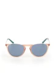 Matte Beige Transparent Tinted Sunglasses