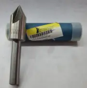 NEW! INTERSTATE Countersink 7/8" Head Dia, 60 deg Incl Angle, 4 FL, HSS, RH Cut