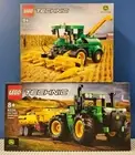 LEGO Technic 42136 + 42168 ~ John Deere Tractor + Harvester ~ Brand New Sealed