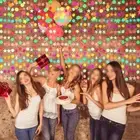 Set the Mood with Neon Fluorescent Garland for UV Blacklight Glow Parties
