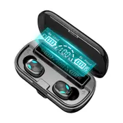 X8 TWS Bluetooth Earphone Touch Wireless Headphones 5.2 Mini Binaural In-ear Earbuds Sports Headset Mic With Digital Display - Black
