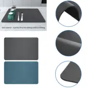 Drain Pad Washbasin Splash-proof Thickened Absorbent Mat Kitchen Table Pads