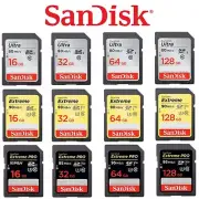 SD Card SanDisk 32GB 64G 128G 256G 16G Ultra Extreme Pro SDHC SDXC Camera Memory