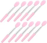 DEARMAMY Cosmetics Brush Set 10pcs Silicone Lip Brush for Women Beauty Tools Lipstick Applicator for Mom