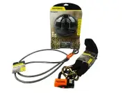 Kryptonite Stronghold 710 7 ft Looped cable NY Noose 1213 4.25 ft w/Disc Lock