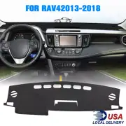For Toyota RAV4 2013-18 US Dashmat Dash Cover Dashboard Mat Car Interior Pad (for: Toyota)