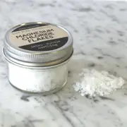 Magnesium Chloride Flakes Australian in Glass Jar
