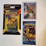 Pokémon Evo & Dragons Majesty Charizards packs + Bonus !