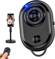 Page Turner - Cellphone Remote Clicker - Mini Camcorder Button Controller for Photo Recording Ebook Reading Vlogging Smartphones
