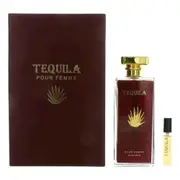 Tequila Pour Femme Red Edp Spray + Free .17 Oz Mini Edp Spray by Tequila