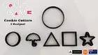 Dalgona Cookie Cutter And Embosser Set