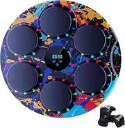 Sandbilder Music Boxing Machine,Smart Bluetooth Boxing Machine with Boxing Gloves,Boxing Training Punching Equipment,Music Boxing Target Trainer for Adults Kids