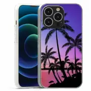 For Apple IPhone 13 Pro Max Mini TPU Case Cover+Glass(Sunset by Sea)