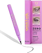 The Quick Flick 2 in 1 Adhesive Liner, Black, 40 g
