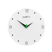 Personality Creative Living Room Clocks Fashion Simple Mute Home Wooden Wall Clock Decorative Digital Wall Clock-12 inches