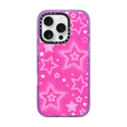 iPhone 16 Pro Impact Case MagSafe Compatible Pink Girly Punk Case