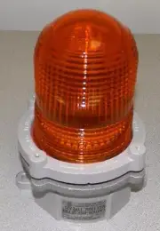 NEW - Cooper Pauluhn Aluminum Marker Light - 1159AYEL - Yellow Globe - NIB