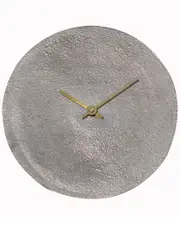 BIDKhome Small Aluminium Table Clock