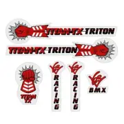Yes BMX - Titan TX decal set - old school bmx