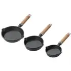 Mini Cast Iron Frying Pan Uncoated Cooking Pot Non Stick Frying Pan Household