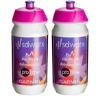 2x Tacx SD Worx Team Bottles UCI Women's World Tour Lotte Kopecky