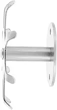 Stainless Steel Cabinet Base Swivel Hook Ceiling Utensil Liner Tablet Kitchen Hooks for Hanging Rotating Hooks Holders Key Rack Over The Sink Dish Rack Door Hook Stand Tool Silver