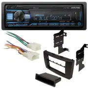 Alpine UTE-73BT Bluetooth Car Stereo AM/FM (No CD) for 2007-2011 Toyota Camry BK (for: Toyota)