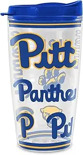Rico Industries NCAA Villanova Wildcats 16 oz Double Walled Insulated Tritan Mayhem Tumbler Cup Keeps Drinks Cold & Hot, USA Made