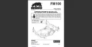 Rhino FM100 Rotary Mower Maintenance and Owner's Operator's Manual