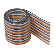 1Pack 40P IDC Wire Flat Ribbon Cable 3.3 Ft 1.27mm Pitch Jumper Wires