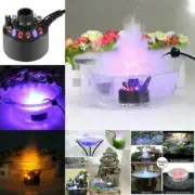 Mist Maker Fogger 12 LED Color Changing Fog Atomizer Air Humidifier+Controller