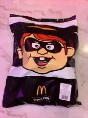 McDonalds Crocs Classic Clog Hamburglar - Size 8M/10W - NEW
