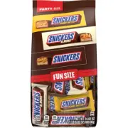 SNICKERS Original Peanut Butter & Almond Fun Size Milk Chocolate Candy Bars V...