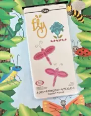 Dragonfly Sizzix Sizzlits Dies Compatible w/ BIGkick Big Shot Vagabond Sidekick
