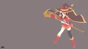 Anime megumin minimalism kono subarashii sekai ni Playmat Gaming Mat