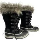 [1855131-010] Sorel Women's JOAN OF ARCTIC™ WP Black/Quarry MSRP $240 *NEW*