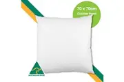 Aus Made 70 x 70cm Cushion Insert Polyester Premium Lofty Fibre