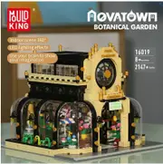 Mould King 2147PCS 16019 Botanical Garden Nova Town Building Blocks Toy Set