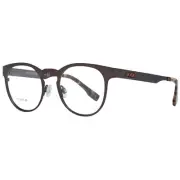 Ermenegildo Zegna ZC5003 Men Bronze Optical Frame Metal Full Rim Eyeglasses