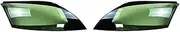 Car Headlight Cover Transparent Lampshade Lamp Lens Headlamp Shell Compatible for Audi TT TTS TT RS 2008-2014 Auto Replacement Parts(A Piar)