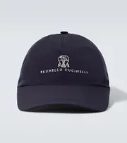 [Brunello Cucinelli] Brunello Cucinelli Logo baseball cap XL blue