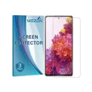 3 Pack MEZON Samsung Galaxy S20 FE Hydrogel Film Clear Screen Protectors