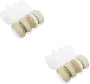 Healeved 2 Sets Travel Containers Toiletries Lotion Case Sealing Lotion Jar Portable Lotion Dispenser