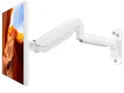 Monitor Wall Mount Fits 17-32 Inch Flat/Curved Computer Screens, Single Wall ...