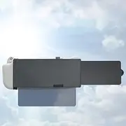 Car Visor Extender, FULLONG Car Visor Sun Shade Extender, Sunshade with one See Through Piece Downward