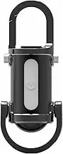 1200lm Super Bright Mini Keychain Flashlight Waterproof,3 In1 LED Rechargeable Keychains Emergency Light, Portable Torch for Camping, Hiking, Emergency (Black)